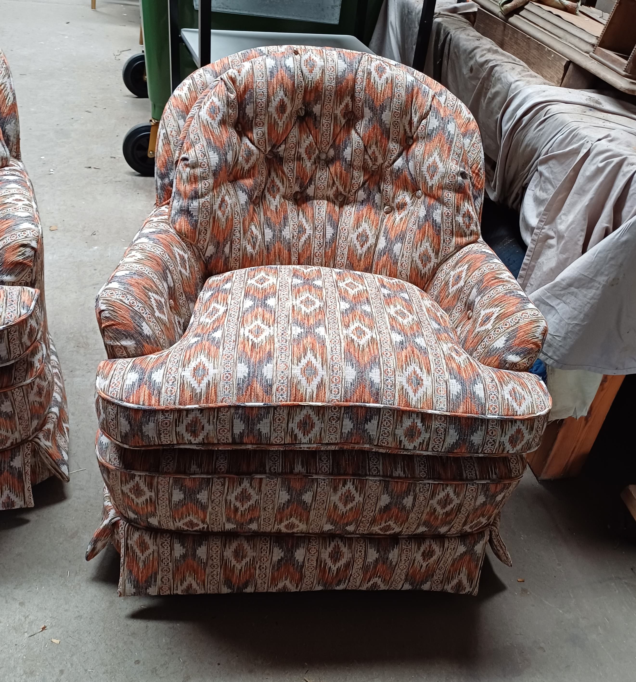 Leather chair restoration process demonstration