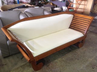 Polished furniture looking like new